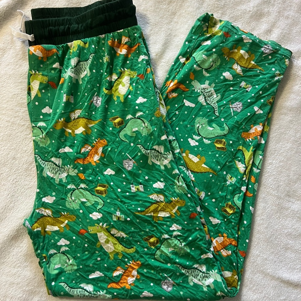 Little Sleepies- Dragon Dreamland- Men's Pajama Pants- L